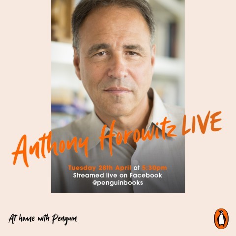 REMINDER: Join Anthony #AtHomewithPenguin talking about Moonflower Murders Tuesday 28th @ 17.30