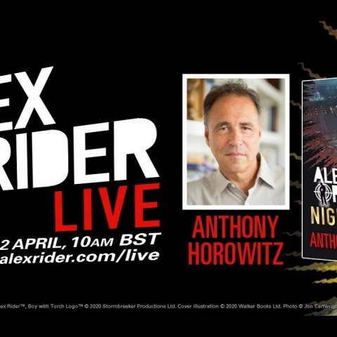 Alex Rider - Anthony Horowitz Live Stream